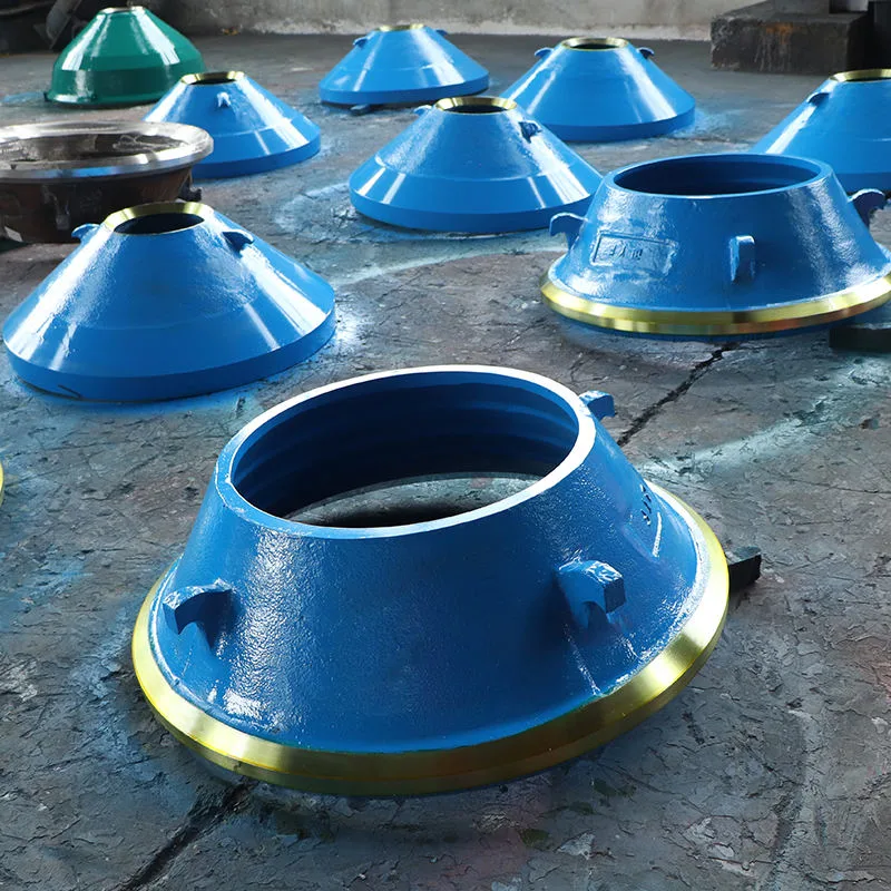 High Manganese Steel Mantle and Concave Suit CH & CS Series Mining Machine Stone Rock Crusher Cone Crusher Bowl Liner