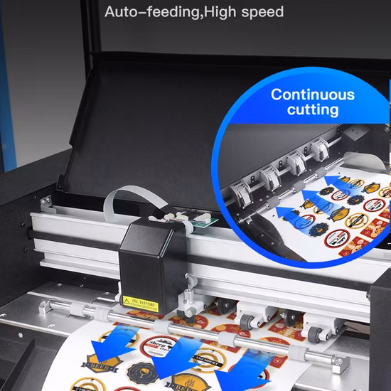 Câmera CCD Inteligente Plotter de corte de papelão/papel kraft/acrílico de alta pressão preciso e rápido Cortador de molde digital de mesa para prova de embalagem
