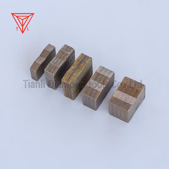 Ferramentas de corte de segmentos de lâmina de serra de diamante de venda direta da fábrica da China para granito